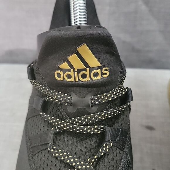 Adidas Adizero 11.0 football cleats FX4238 men\'s 13 black gold